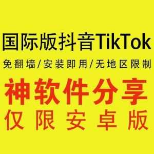 【安卓版】国际版抖音TikTok（免梯子/稳定/安装即用无地区限制）_赚钱插图