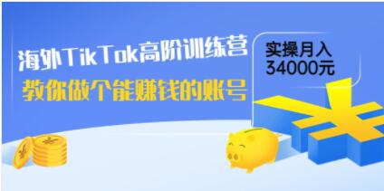 海外TikTok高阶训练营