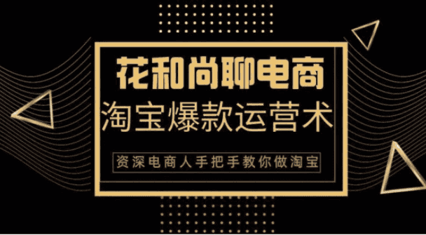 花和尚·天猫淘宝爆款运营实操技术，手把手教你月销万件的爆款打造技巧插图