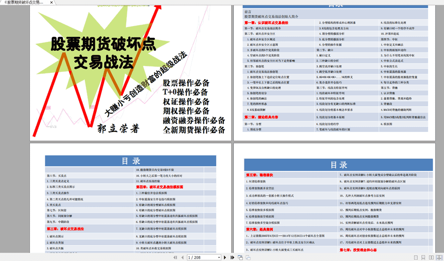 郭立荣《股票期货破坏点交易战法》PDF电子书+配套炒股教学视频百度网盘资源_赚钱插图2