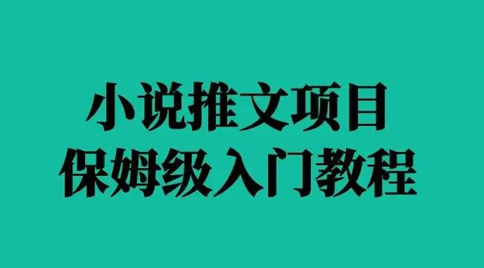 小说推文怎么赚钱：收费6880的小说推文拉新项目，个人工作室可批量