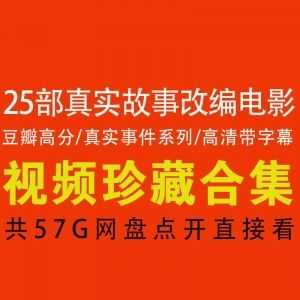 【25部由真实故事改编的电影】【百度网盘】高清珍藏/网盘点开即看_赚钱插图