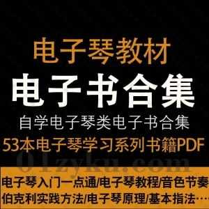 53本电子琴学习培训教材PDF电子书百度网盘资源合集，包含电子琴入门一点通/电子琴教程/电子琴原理/基本指法/伯克利实践方法……等书籍_赚钱插图