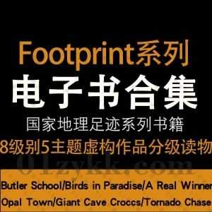 Nonficiton非虚构作品类著名英语分级读物美国guojia地理FootPrint足迹系列(A2-B2)PDF电子版教材+课本配套视频38G百度网盘资源合集_赚钱插图