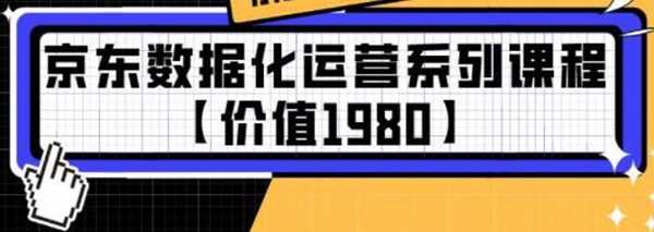 京东数据化运营实战