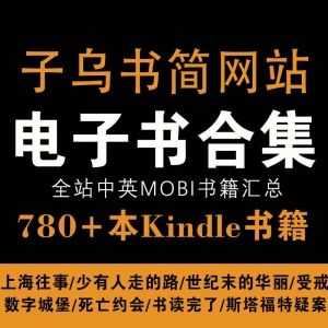 子乌书简全站780+本中英MOBI格式Kindle电子书百度网盘资源合集_赚钱插图