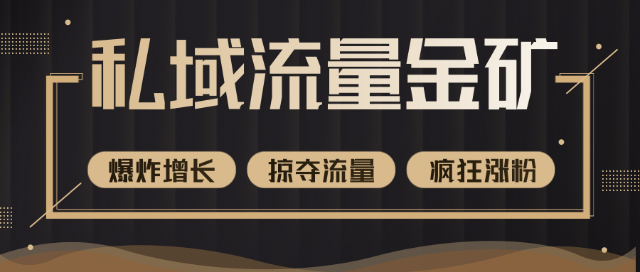 价值2200元私域流量的金矿，循环获取各大媒体精准流量，无限复制网红的精准流量！插图