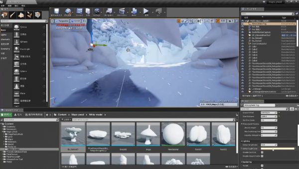 UE4手游场景《遗忘之地》游戏关卡制作教程 视频截图