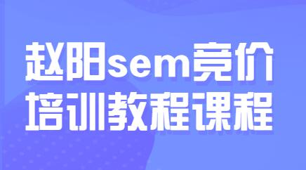 百度sem竞价赵阳