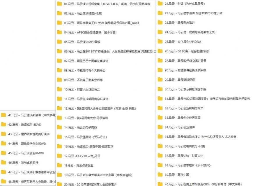 【马云演讲视频合集】演讲/讲座/采访，新版合集_赚钱插图1