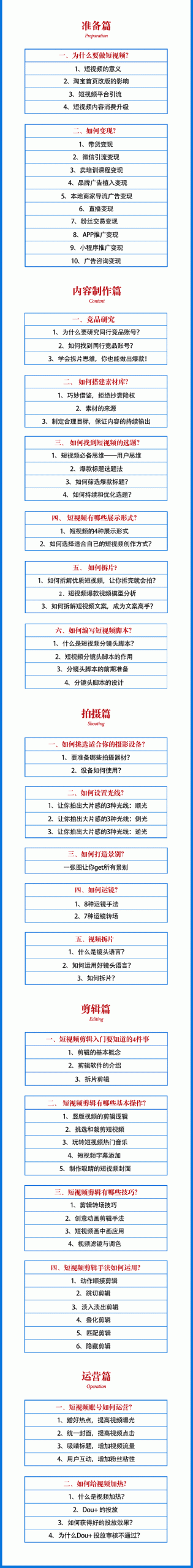 【1899期】2021短视频营销课：从0到1实战教学，制作+拍摄+剪辑+运营+变现插图(1)