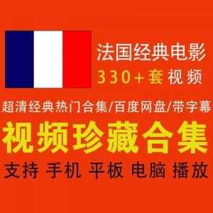 330+部超清法国经典热门电影，1000G百度网盘资源合集，带中文字幕_赚钱插图