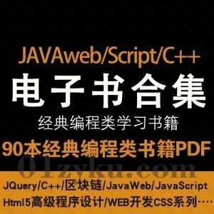 90本Javaweb/JavaScript/JQuery/C++/区块类经典学习电子书PDF百度网盘资源合集_赚钱插图